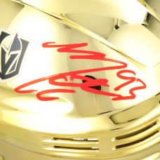 Mitch Marner Vegas Golden Knights Autographed Fanatics Authentic Gold Mini Helmet