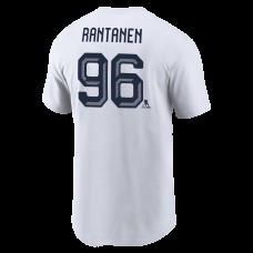 Finland Hockey Mikko Rantanen Nike White 2026 Name & Number T-Shirt