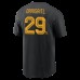 Germany Hockey Leon Draisaitl Nike Black 2026 Name & Number T-Shirt