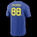 Sweden Hockey William Nylander Nike Royal 2026 Name & Number T-Shirt