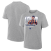 Edmonton Oilers Leon Draisaitl Gray 1000 Career Points Legacy T-Shirt