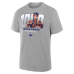 Edmonton Oilers Leon Draisaitl Gray 1000 Career Points Legacy T-Shirt