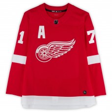 Dylan Larkin Detroit Red Wings Autographed Fanatics Authentic Red adidas Jersey with Alternate Captain Patch