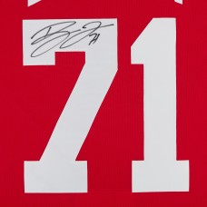 Dylan Larkin Detroit Red Wings Autographed Fanatics Authentic Red adidas Jersey with Alternate Captain Patch