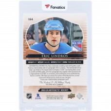 Eric Lindros New York Rangers Autographed 2023-24 Upper Deck Artifacts Dual Relics #164 #4/15 Card