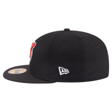 Джерси New Devils New Era Black Active Mascot 59FIFTY Fitted Hat Джерси New Devils New Era Black Active Mascot 59FIFTY Fitted Hat