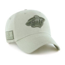 Бейсболка Minnesota Wild 47 Cream OHT Tri-Hit Clean Up Бейсболка Minnesota Wild 47 Cream OHT Tri-Hit Clean Up