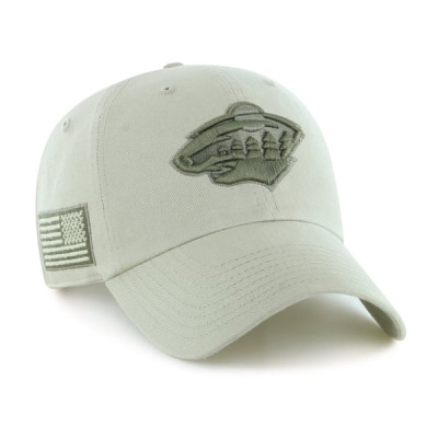 Бейсболка Minnesota Wild 47 Cream OHT Tri-Hit Clean Up