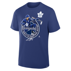 Toronto Maple Leafs Auston Matthews Blue Most Goals in Franchise History T-Shirt