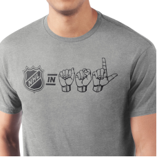 NHL Starter Heather Gray ASL T-Shirt