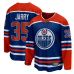 Джерси Edmonton Oilers Tristan Jarry Fanatics Royal Home Premier Breakaway