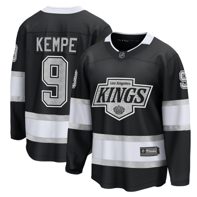 Джерси Los Angeles Kings Adrian Kempe Fanatics Black Home Premier Breakaway