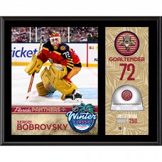 Sergei Bobrovsky Florida Panthers Fanatics Authentic 2026 NHL Winter Classic 12 x 15 Sublimated Plaque with Game-Used Ice - Limited Edition of 250