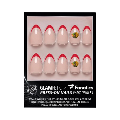 Chicago Blackhawks Glamnetic x Fanatics Nail Kit