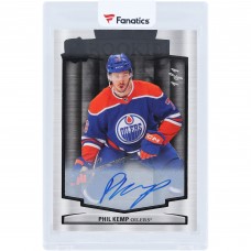 Philip Kemp Edmonton Oilers Autographed 2024-25 Upper Deck The Cup Black #114 #1/1 Rookie Card