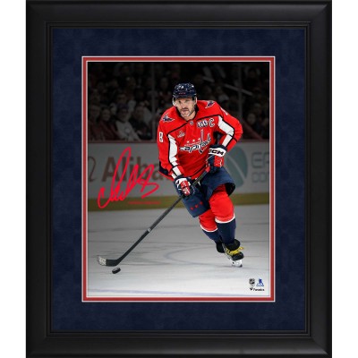 Alexander Ovechkin Washington Capitals Facsimile Signature Fanatics Authentic Framed 11 x 14 Spotlight Photograph