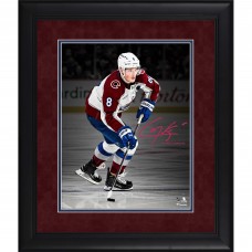 Cale Makar Colorado Avalanche Facsimile Signature Fanatics Authentic Framed 11 x 14 Spotlight Photograph