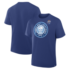 Tampa Bay Lightning Blue 2026 NHL Stadium Series Secondary Logo T-Shirt Tampa Bay Lightning Blue 2026 NHL Stadium Series Secondary Logo T-Shirt