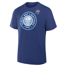 Tampa Bay Lightning Blue 2026 NHL Stadium Series Secondary Logo T-Shirt Tampa Bay Lightning Blue 2026 NHL Stadium Series Secondary Logo T-Shirt
