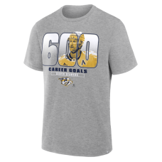 Nashville Predators Steven Stamkos Gray 600th Career Goal T-Shirt