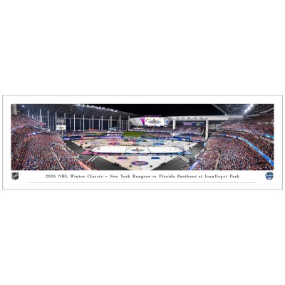 Florida Panthers vs. New York Rangers 2026 NHL Winter Classic Panorama Photograph
