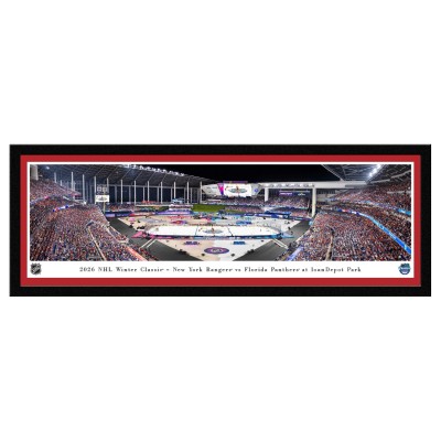 Florida Panthers 2026 NHL Winter Classic Select Framed Panorama Photograph
