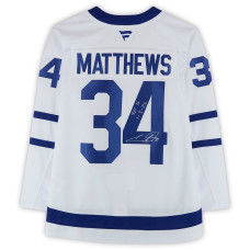 Джерси с автографом Auston Matthews Toronto Maple Leafs Fanatics Authentic White Fanatics Premium with "421G 1-3-26" Inscription Джерси с автографом Auston Matthews Toronto Maple Leafs Fanatics Authentic White Fanatics Premium with "421G 1-3-26" Inscription