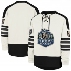 Vegas Golden Knights 47 Cream Pond Hockey Trio Eternal Lacer Sweatshirt