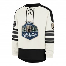 Vegas Golden Knights 47 Cream Pond Hockey Trio Eternal Lacer Sweatshirt