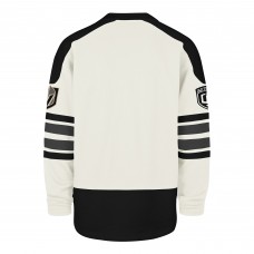 Vegas Golden Knights 47 Cream Pond Hockey Trio Eternal Lacer Sweatshirt