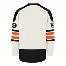 Philadelphia Flyers 47 Cream Pond Hockey Trio Eternal Lacer Sweatshirt Philadelphia Flyers 47 Cream Pond Hockey Trio Eternal Lacer Sweatshirt