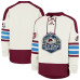 Colorado Avalanche 47 Cream Pond Hockey Trio Eternal Lacer Sweatshirt Colorado Avalanche 47 Cream Pond Hockey Trio Eternal Lacer Sweatshirt