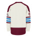Colorado Avalanche 47 Cream Pond Hockey Trio Eternal Lacer Sweatshirt