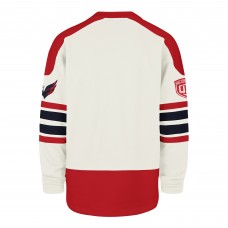 Washington Capitals 47 Cream Pond Hockey Trio Eternal Lacer Sweatshirt