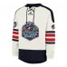 Columbus Blue Jackets 47 Cream Pond Hockey Trio Eternal Lacer Sweatshirt