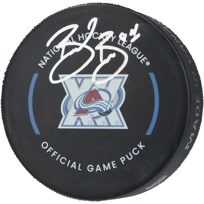 Brent Burns Colorado Avalanche Autographed Fanatics Authentic Official Game Puck