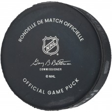 Brent Burns Colorado Avalanche Autographed Fanatics Authentic Official Game Puck with Burnzie Inscription