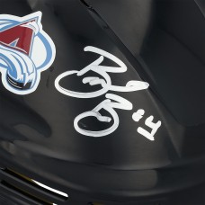 Brent Burns Colorado Avalanche Autographed Fanatics Authentic Black Mini Helmet