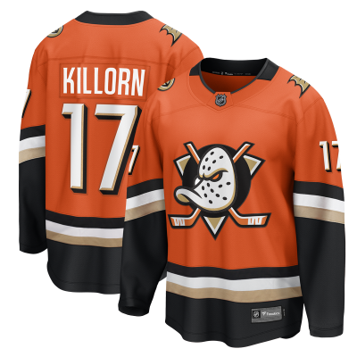 Джерси Anaheim Ducks Alex Killorn Fanatics Orange Home Breakaway