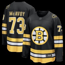 Джерси Boston Bruins Charlie McAvoy Fanatics Black Home Breakaway