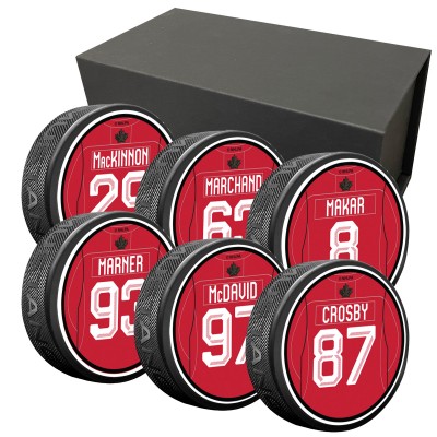 Hockey Canada 2026 Winter Olympics Player Six-Puck Pack