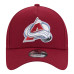 Подростковая Colorado Avalanche New Era Burgundy 9FORTY A-Frame Adjustable Hat