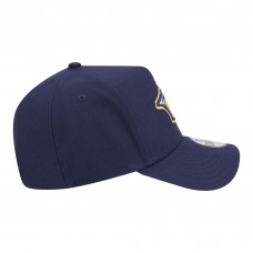 Подростковая Nashville Predators New Era Navy 9FORTY A-Frame Adjustable Hat