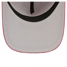 Подростковая Calgary Flames New Era Red 9FORTY A-Frame Adjustable Hat