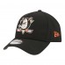 Подростковая Anaheim Ducks New Era Black 9FORTY A-Frame Adjustable Hat