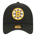 Детская бейсболка Boston Bruins New Era Black 9FORTY A-Frame