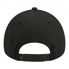 Подростковая San Jose Sharks New Era Black 9FORTY A-Frame Adjustable Hat