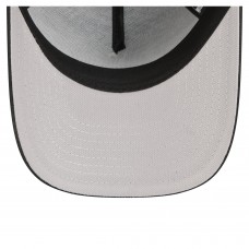 Подростковая San Jose Sharks New Era Black 9FORTY A-Frame Adjustable Hat