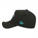 Подростковая San Jose Sharks New Era Black 9FORTY A-Frame Adjustable Hat