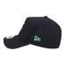 Подростковая Seattle Kraken New Era Deep Sea Blue 9FORTY A-Frame Adjustable Hat